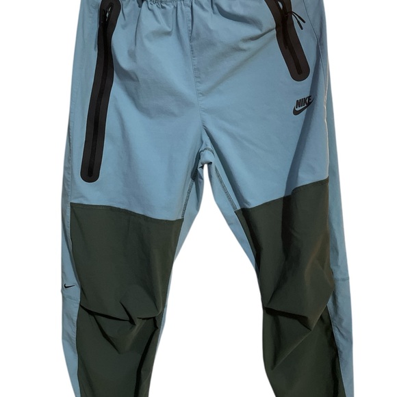 Nike Other - Nike Men's Joggers - Light Blue and Dark Green